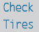 Risk of accidentThe tire pressure in one or more tires has