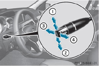 Cruise control lever