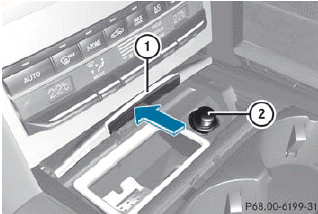 ► Turn the SmartKey to position 2 in the