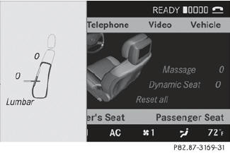 Select Setting by sliding