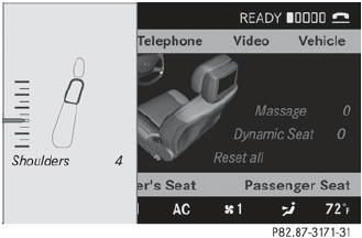 Select Setting by sliding