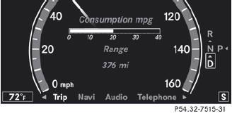 The approximate range that can be covered