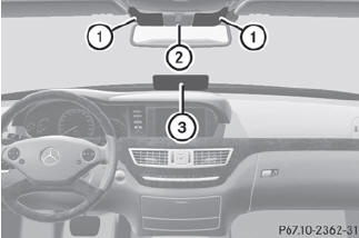 Vehicles without Night View Assist Plus