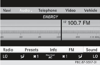 Select Sound by sliding