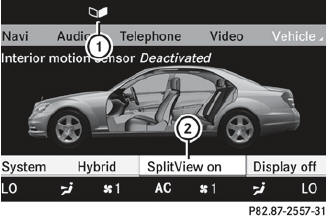 Switching SPLITVIEW on/off