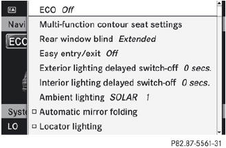 Select Vehicle in the main function bar by