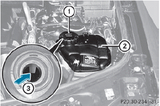 ► Slowly turn cap 1 half a turn