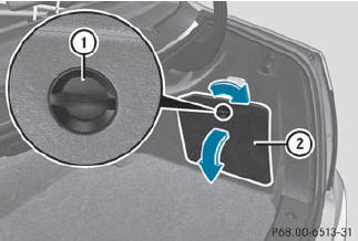 Right-hand side trim panel