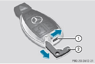 Removing the mechanical key