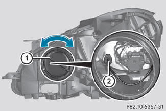 Parking lamps/standing lamps (halogen headlamps)